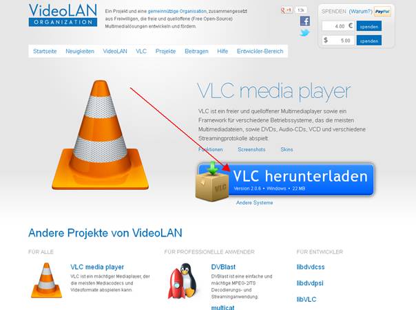 VLC media player – PCopen – Informatik, Tutorial, Sicherheit, Reviews